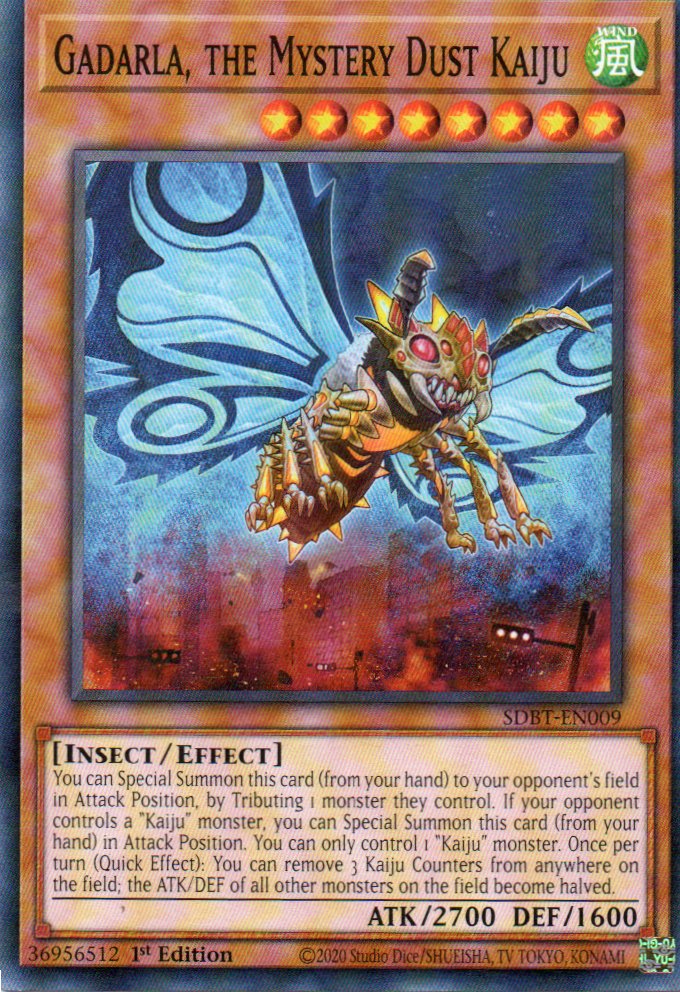 Gadarla, the Mystery Dust Kaiju SDBT-EN009 Commun