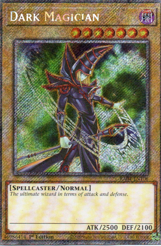 Dark Magician RA04-EN106 Platinum Rare