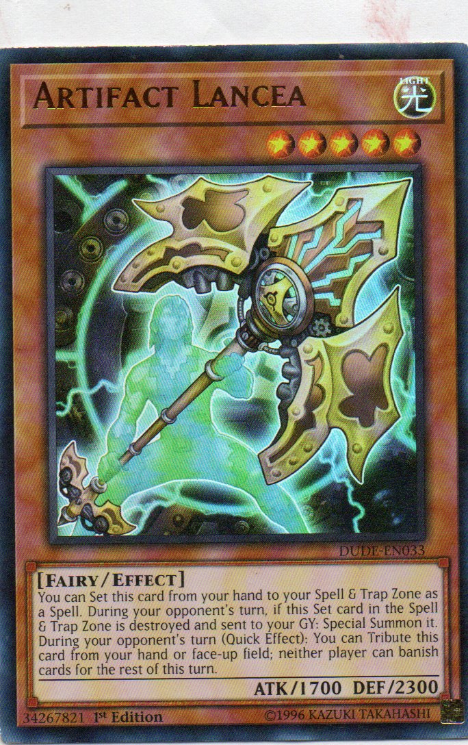 Artifact Lancea DUDE-EN033 Ultra Rare