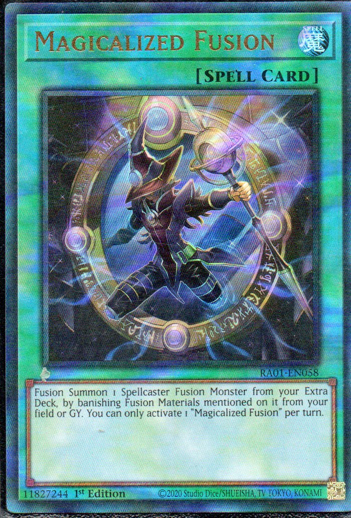 Magicalized Fusion RA01-EN058 Ultimate Rare