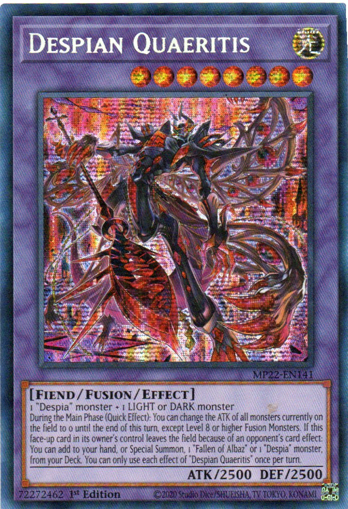Despian Quaeritis MP22-EN141 Secret Rare