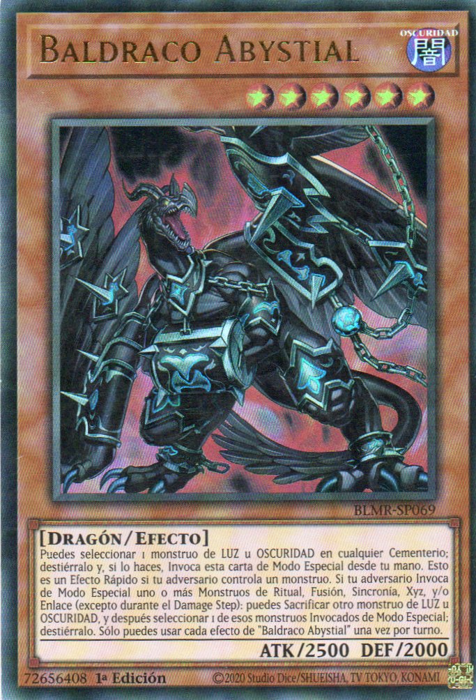Baldraco Abystial BLMR-SP069 Ultra Rare