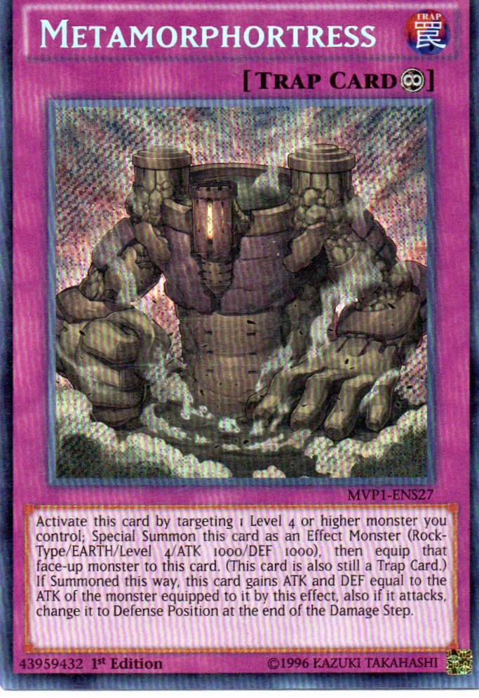 Metamorphortress MVP1-ENS27 Secret Rare