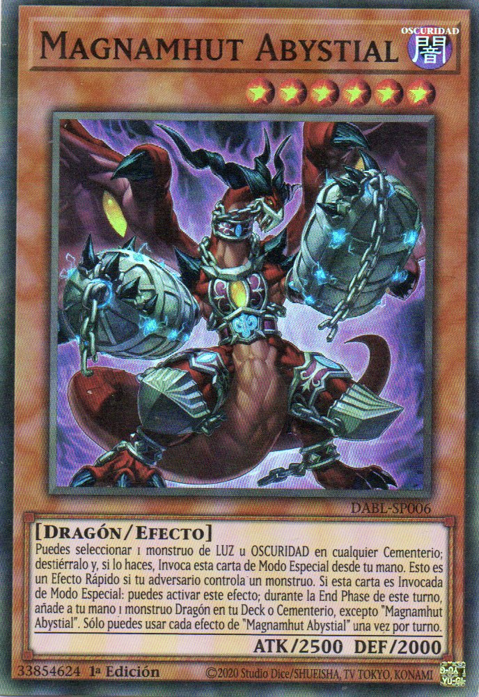 Magnamhut Abystial DABL-SP006 Super Rare