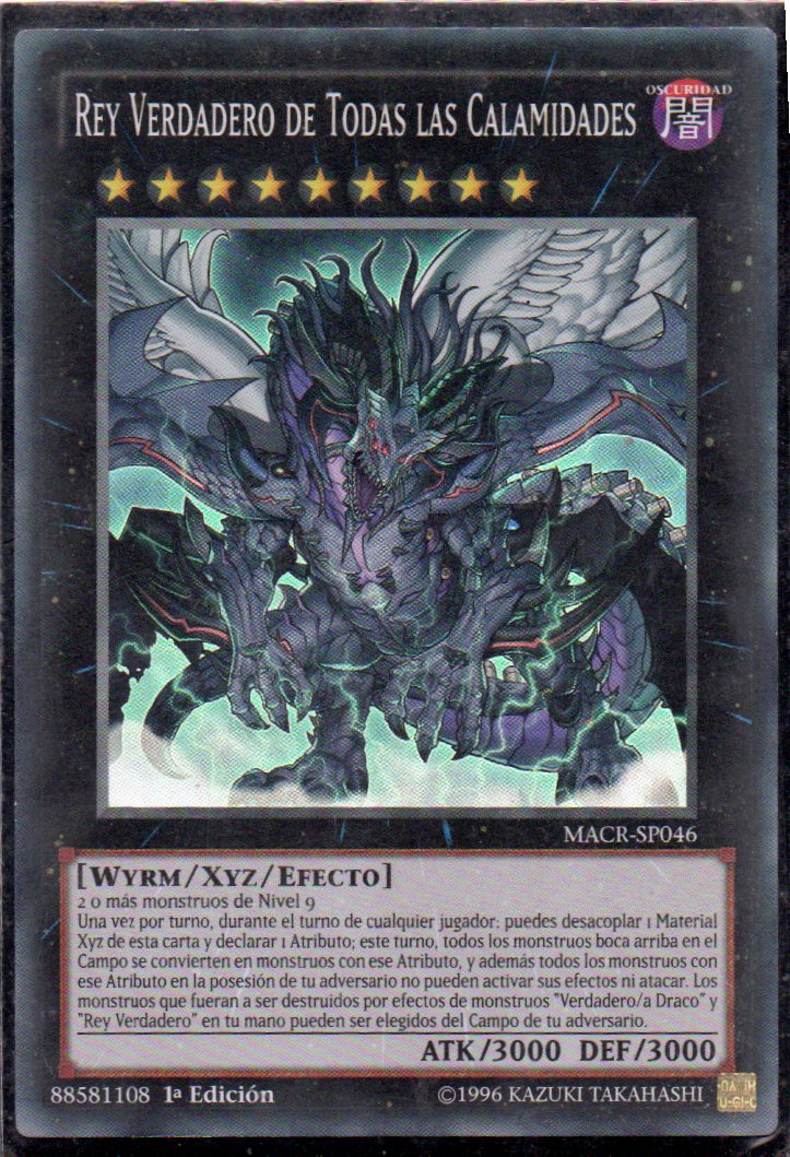 Rey Verdadero de Todas las Calamidades MACR-SP046 Super Rare
