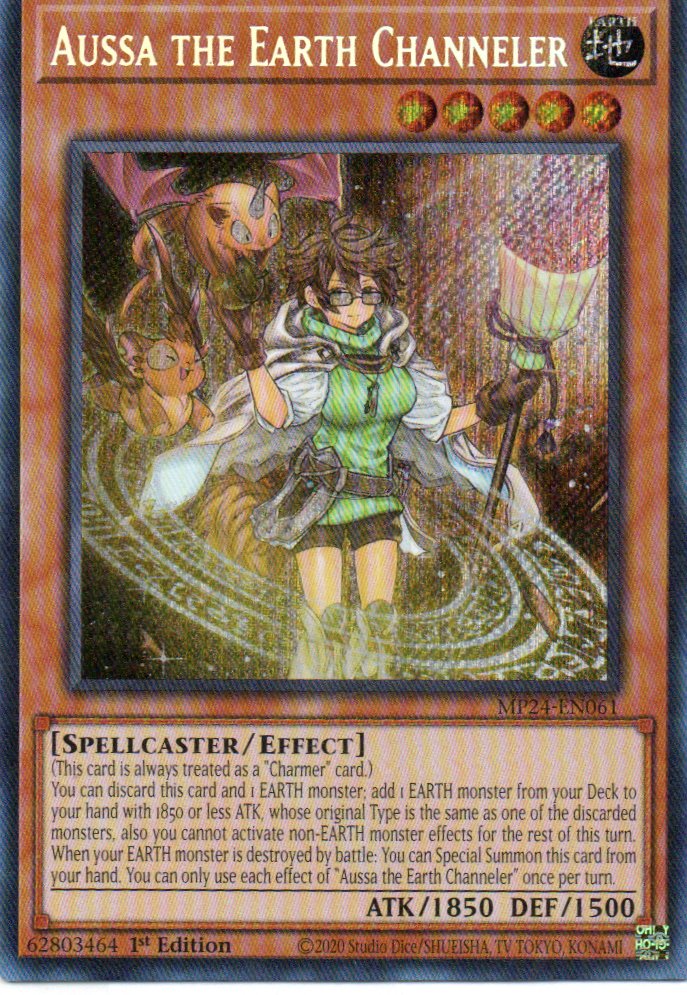 Aussa the Earth Channeler MP24-EN061 Secret Rare