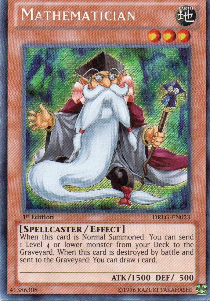 Mathematician DRLG-EN023 Secret Rare