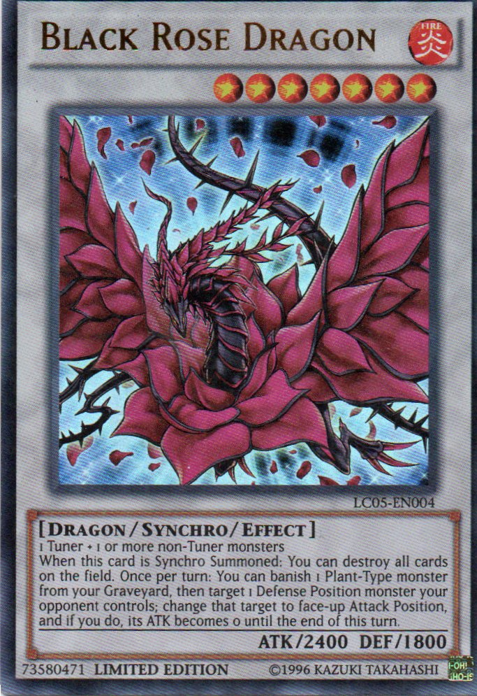 Black Rose Dragon LC05-EN004 Ultra Rare