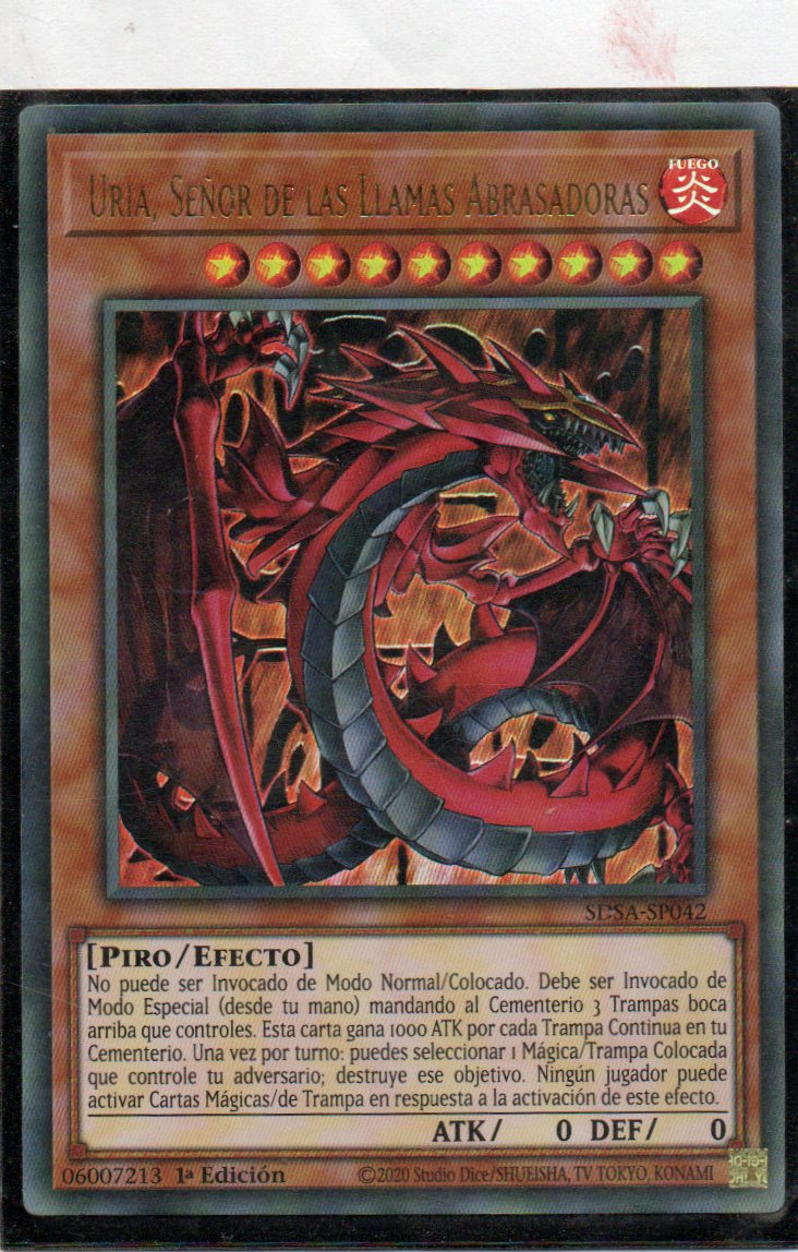 Uria, Señor de las Llamas Abrasadoras SDSA-SP042 Ultra Rare