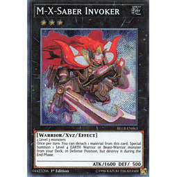M-X-Saber Invoker BLLR-EN063 Secret Rare
