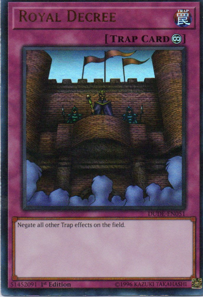Royal Decree DUDE-EN051 Ultra Rare