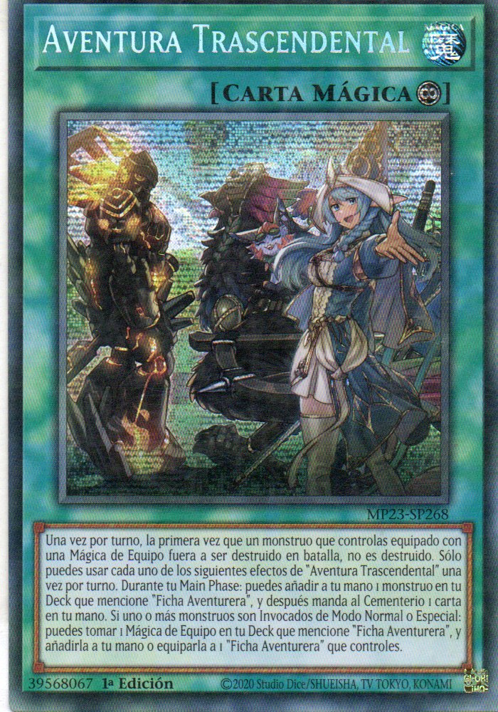 Aventura Trascendental MP23-SP268 Secret Rare