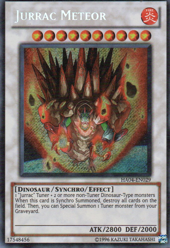 Jurrac Meteor HA04-EN029 Secret Rare