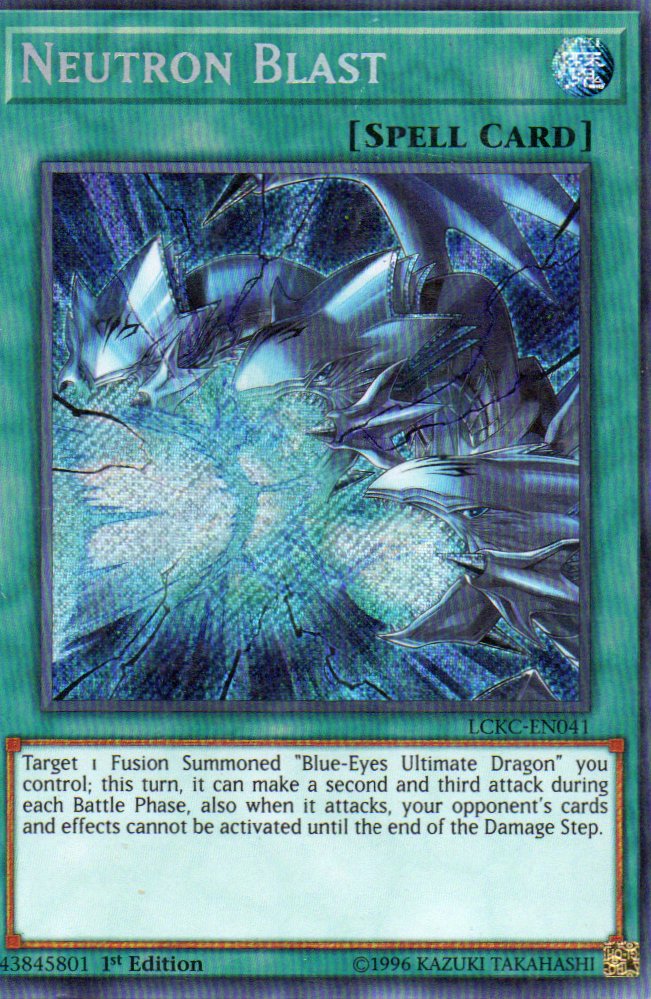 Neutron Blast LCKC-EN041 Secret Rare