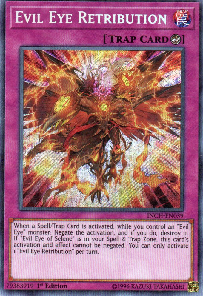 Evil Eye Retribution INCH-EN039 Secret Rare