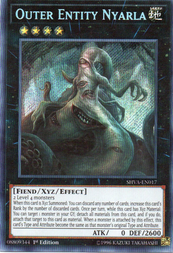 Outer Entity Nyarla SHVA-EN017 Secret Rare
