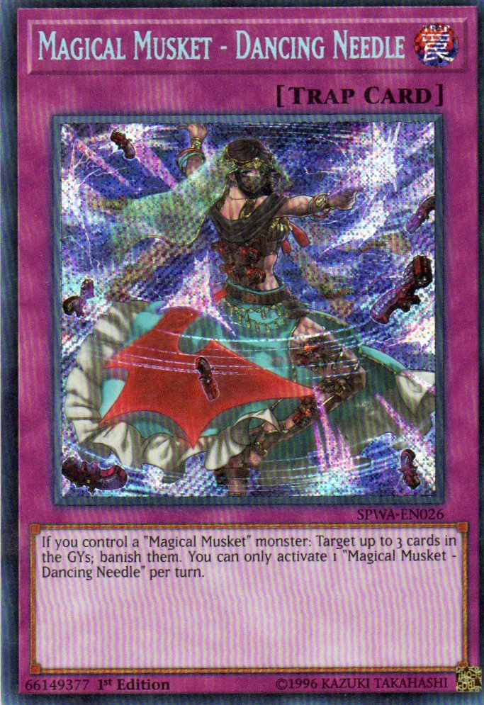 Magical Musket - Dancing Needle SPWA-EN026 Secret Rare