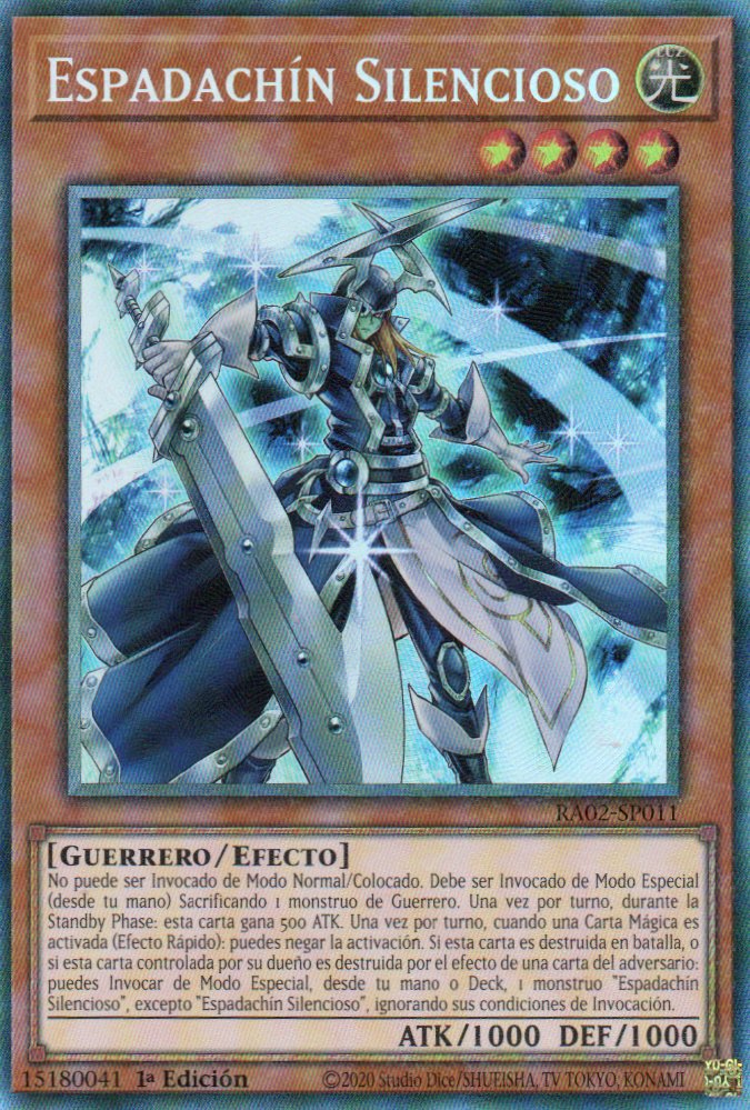 Espadachin Silencioso RA02-SP011 Collector Rare