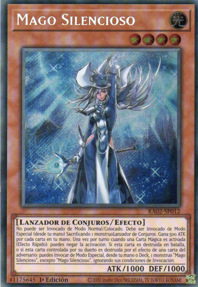 Mago Silencioso RA02-SP012 Secret Rare
