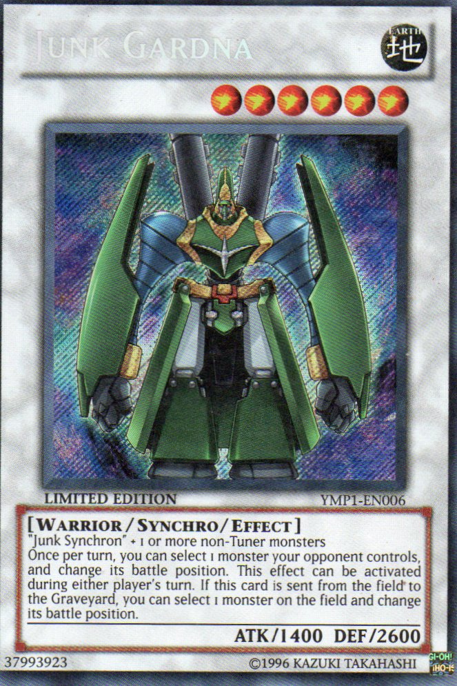 Junk Gardna YMP1-EN006 Secret Rare