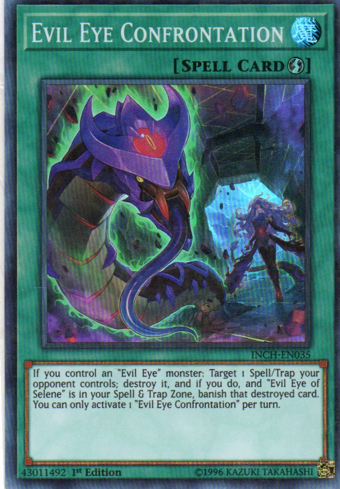 Evil Eye Confrontation INCH-EN035 Super Rare