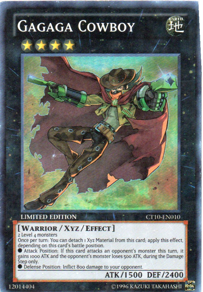 Gagaga Cowboy CT10-EN010 Super Rare
