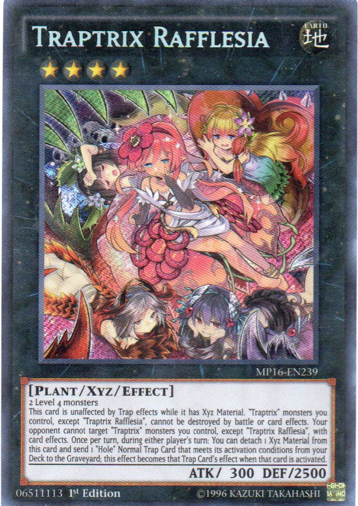 Traptrix Rafflesia MP16-EN239 Secret Rare