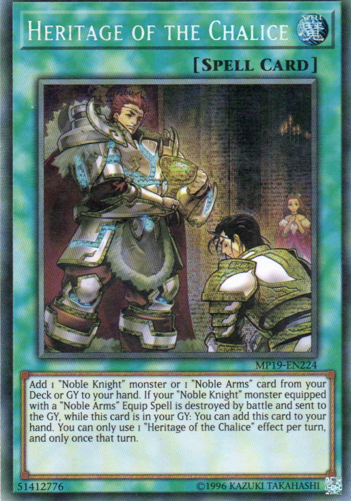Heritage of the Chalice MP19-EN224 Secret Rare