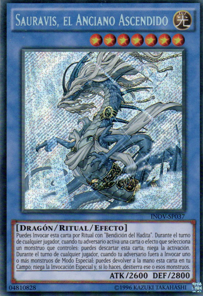 Sauravis, el Anciano Ascendido INOV-SP037 Secret Rare