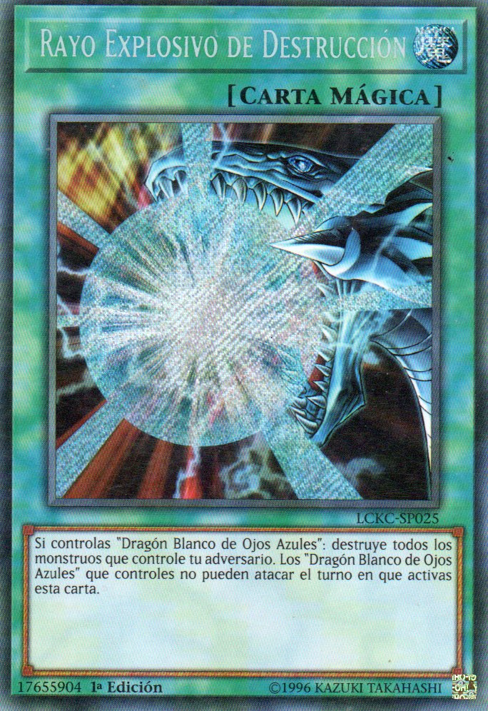 Rayo Explosivo de Destruccion LCKC-SP025 Secret Rare
