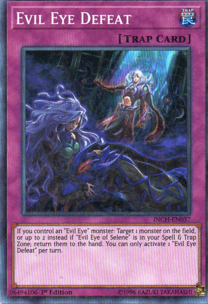 Evil Eye Defeat INCH-EN037 Super Rare