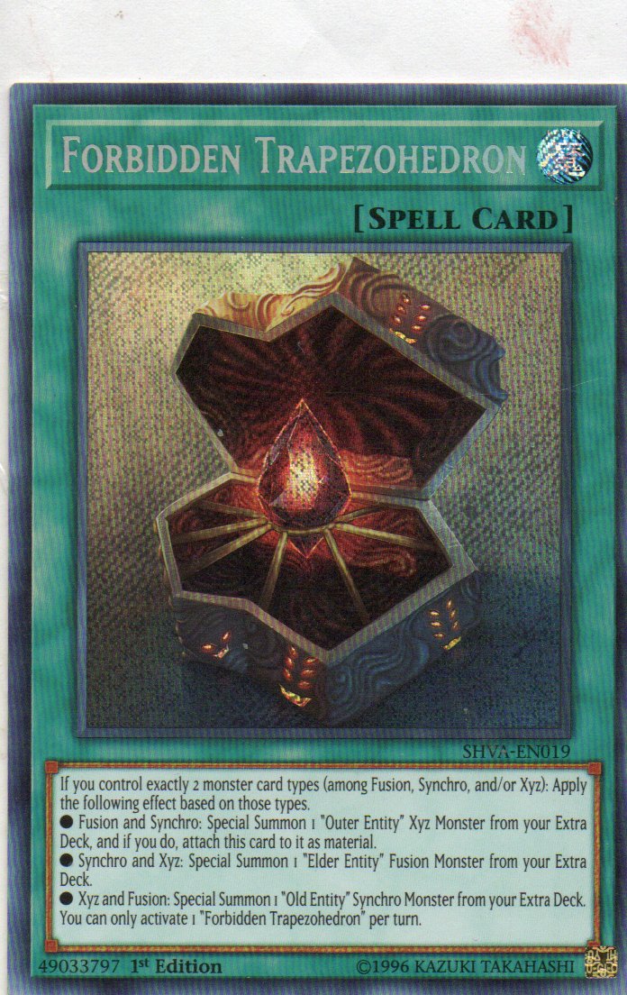 Forbidden Trapezohedron SHVA-EN019 Secret Rare