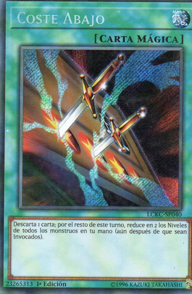Coste Abajo LCKC-SP040 Secret Rare