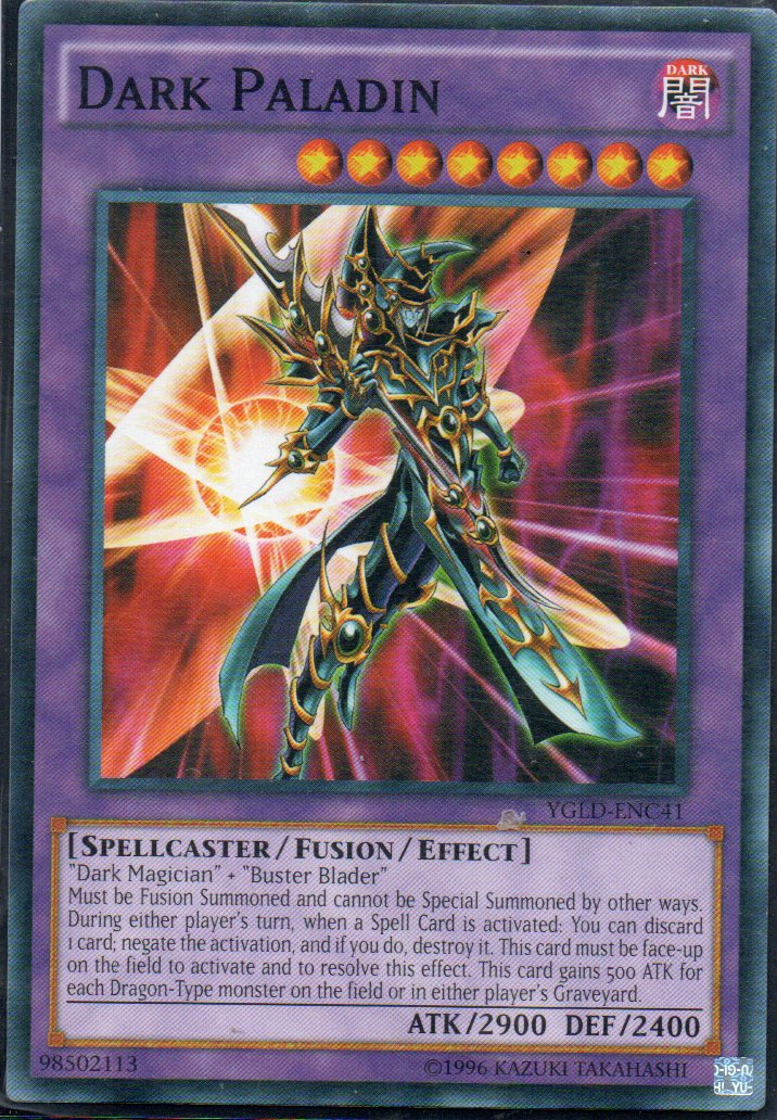 Dark Paladin YGLD-ENC41 Commun