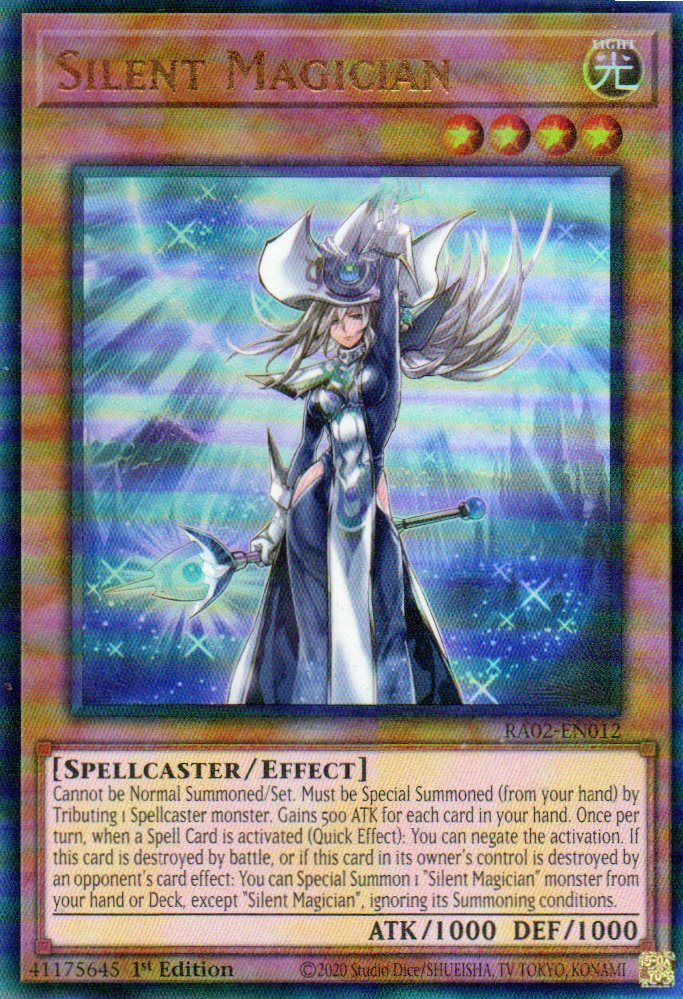 Silent Magician RA02-EN012 Ultimate Rare
