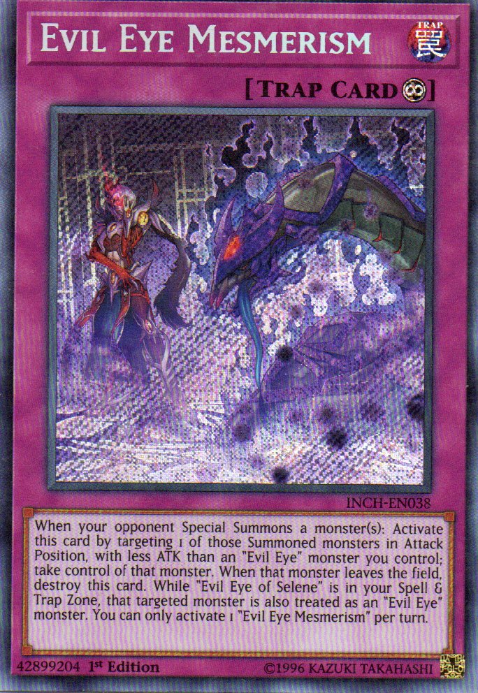 Evil Eye Mesmerism INCH-EN038 Secret Rare