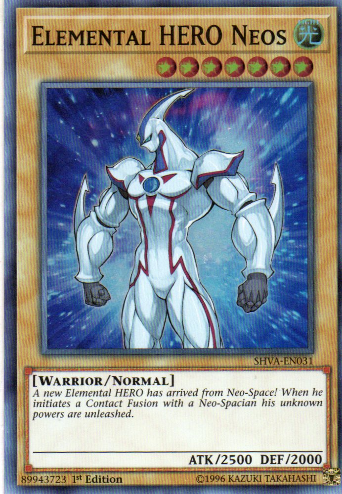 Elemental Hero Neos SHVA-EN031 Super Rare