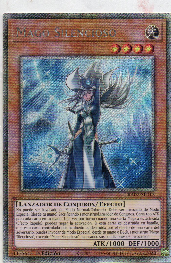 Mago Silencioso RA02-SP012 Platinum Rare