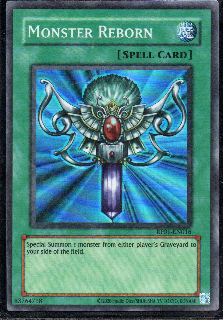 Monster Reborn RP01-EN016 Super Rare