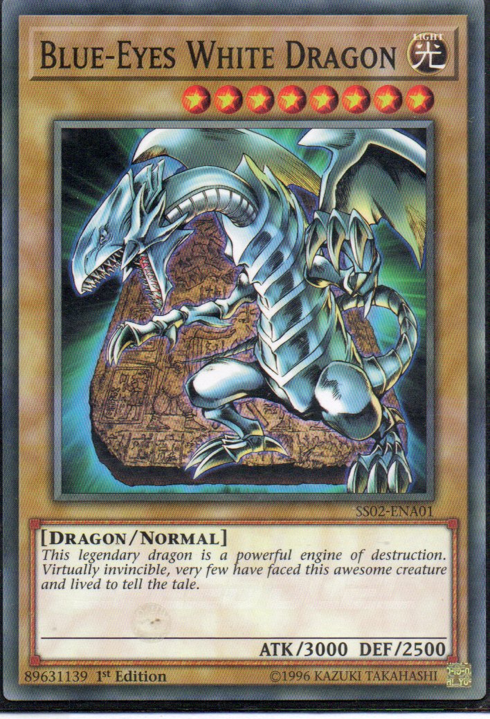 Blue-Eyes White Dragon SS02-ENA01 Commun