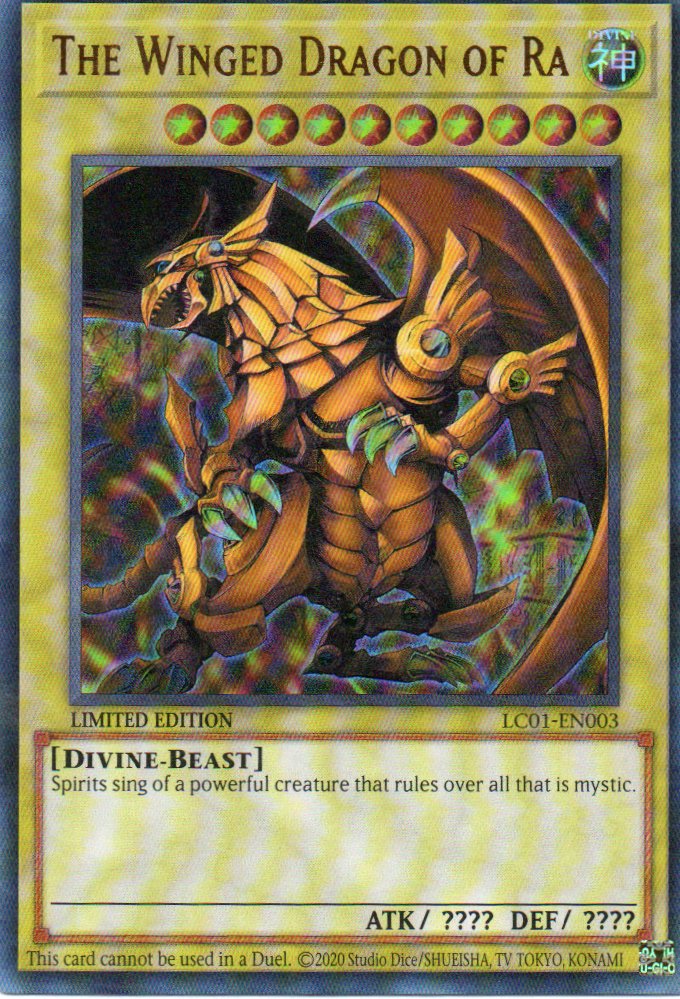 The Winged Dragon of Ra LC01-EN003 Ultra Rare