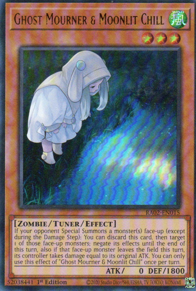Ghost Mourner & Moonlit Chill RA02-EN015 Ultra Rare