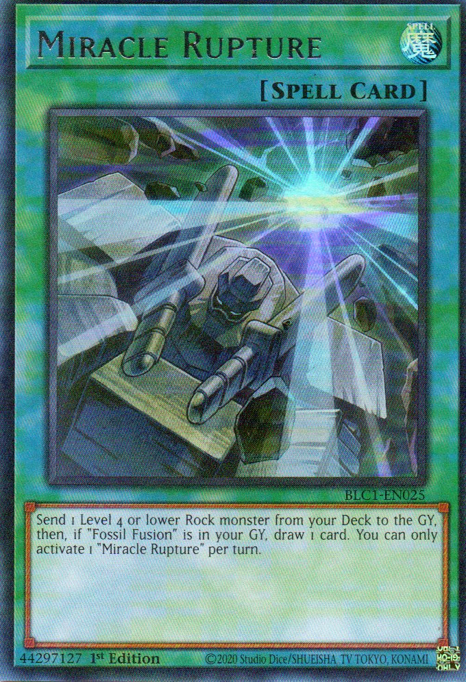 Miracle Rupture BLC1-EN025 Ultra Rare