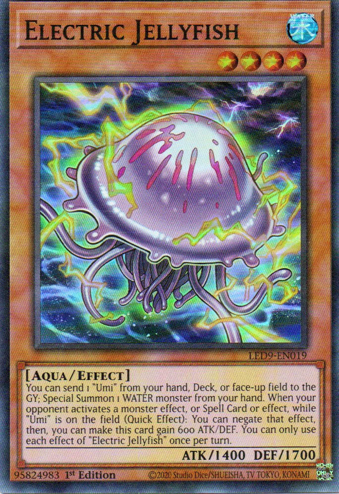 Electric Jellyfish LED9-EN019 Super Rare