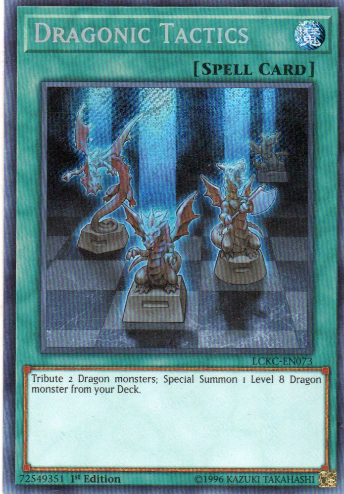 Dragonic Tactics LCKC-EN073 Secret Rare