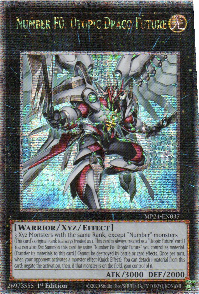 Number F0: Utopic Draco Future MP24-EN037 Quarter Rare