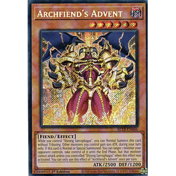 Archfiend´s Advent BLTR-EN046 Secret Rare