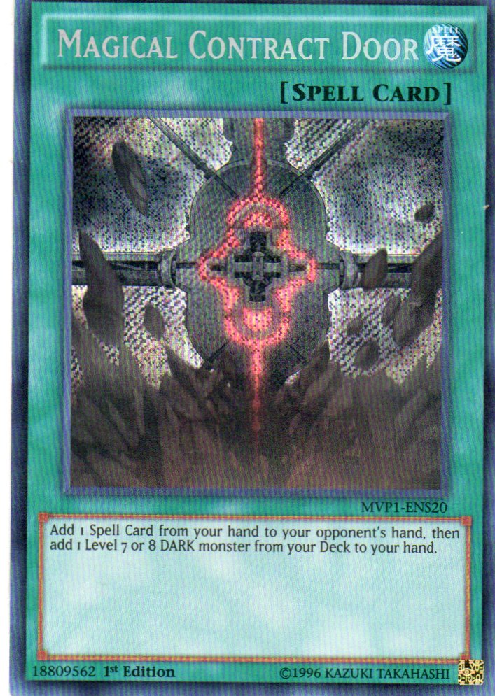 Magical Contract Door MVP1-ENS20 Secret Rare