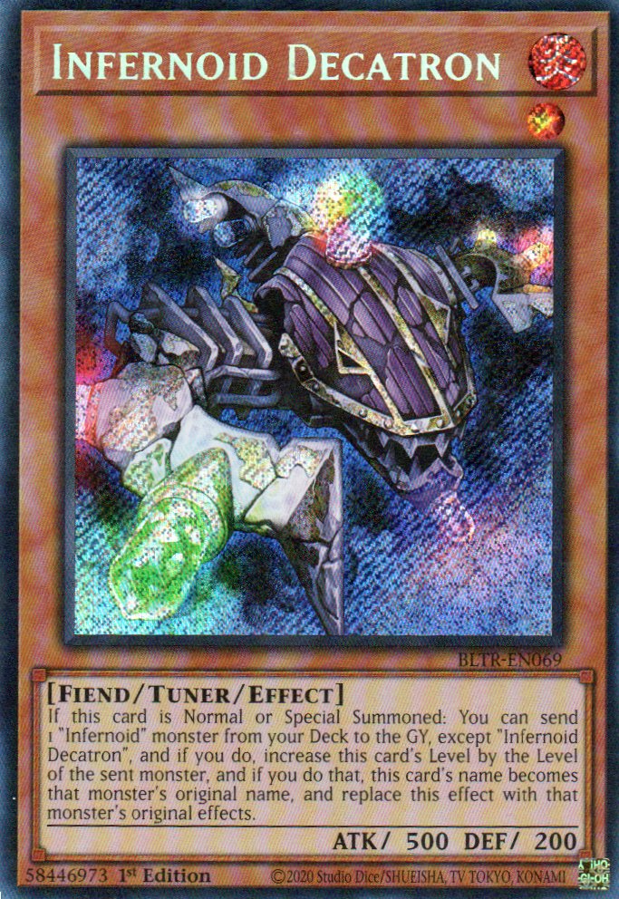 Infernoid Decatron BLTR-EN069 Secret Rare