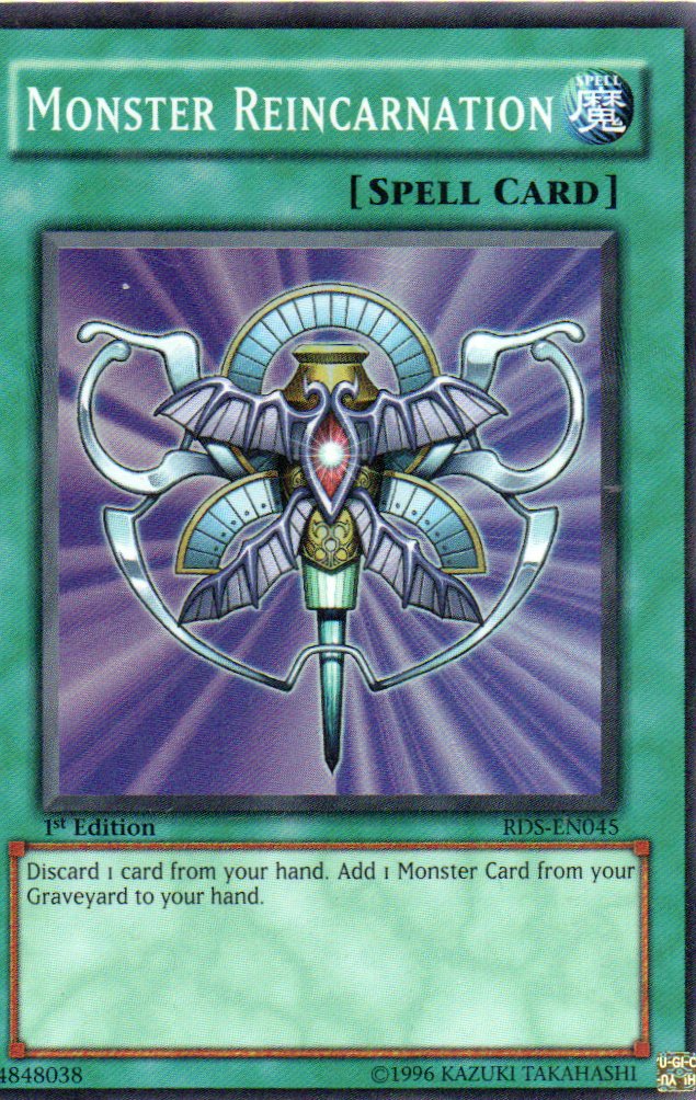 Monster Reincarnation RDS-EN045 Super Rare